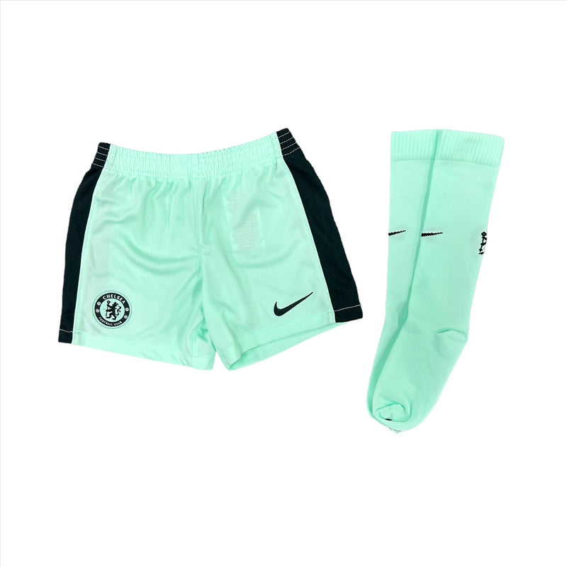 Chelsea Football Kid's Kit Nike 23/24 Third Shorts & Socks