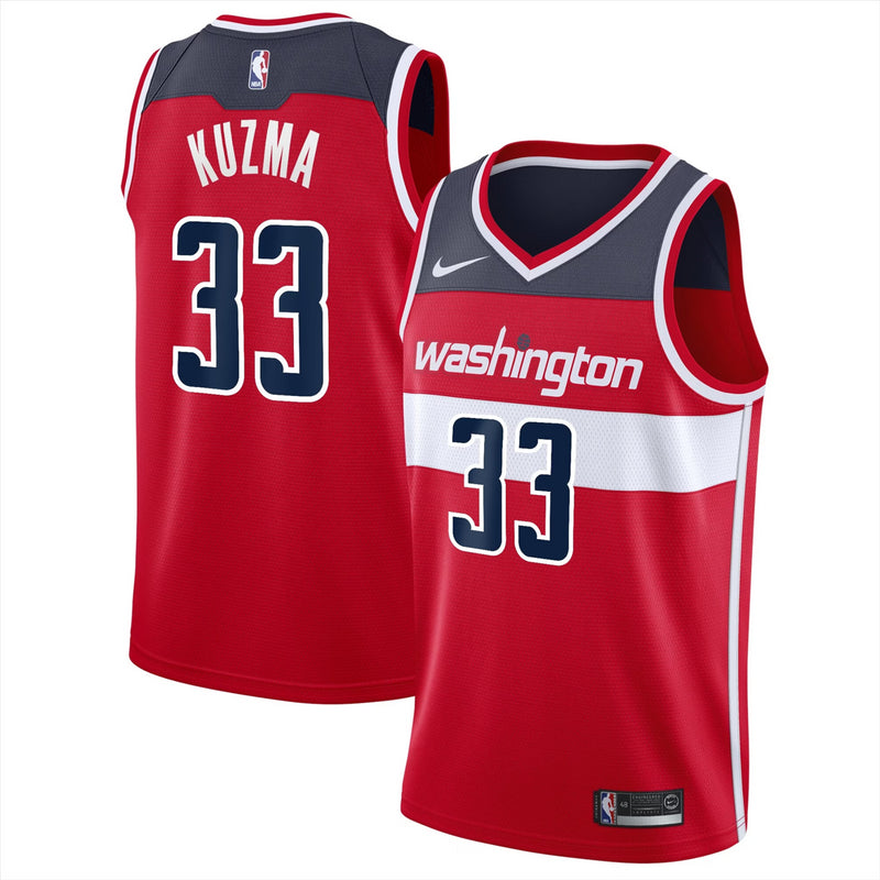 Washington Wizards NBA Jersey Men's Nike Basketball Shirt Top