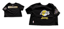 Men's Los Angeles Lakers T-Shirt ProS NBA Cropped Team Logo Tee - New