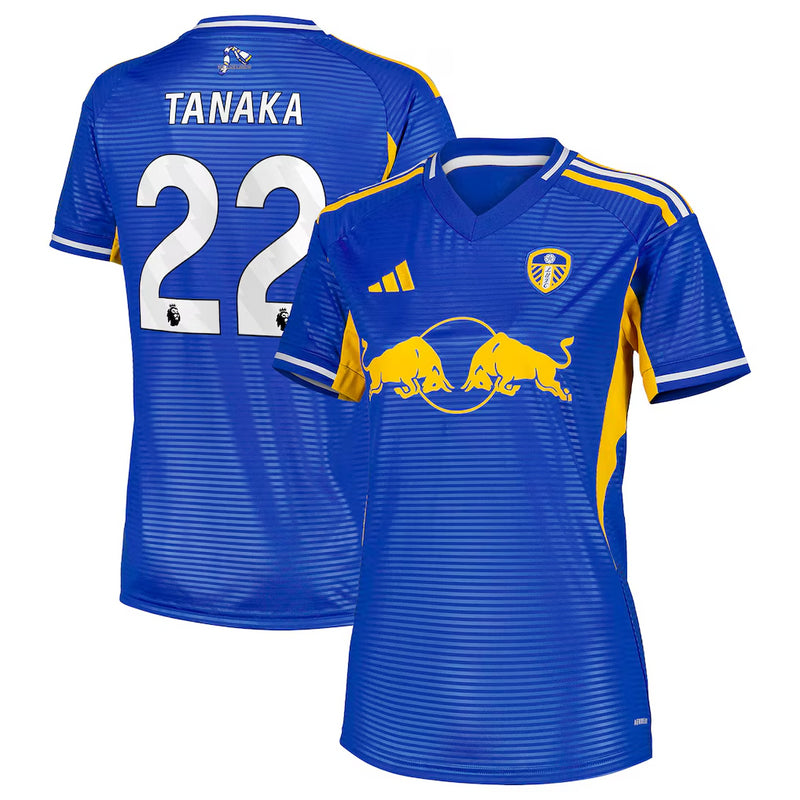 Leeds United Football Shirt adidas Women's Away Top - Tanaka