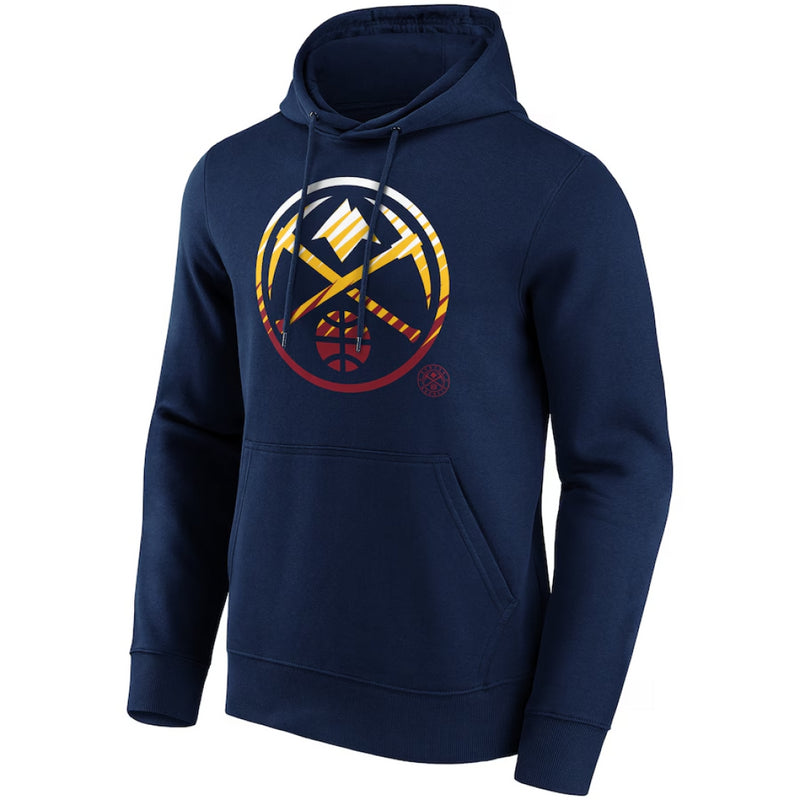 Denver Nuggets NBA Hoodie Men's Fade Graphic Basketball Top