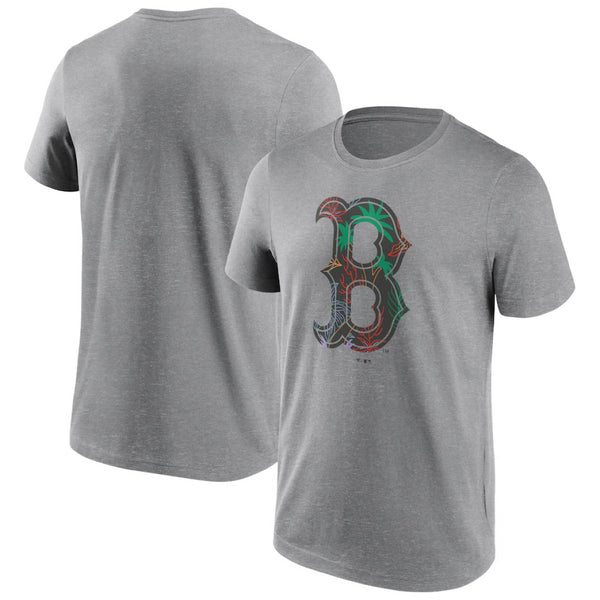 Boston Red Sox T-Shirt Men's MLB Summer Beach 1 Logo Top