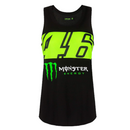 Team Sky Women's Vest VR46 Black MotoGP Monster Tank Top