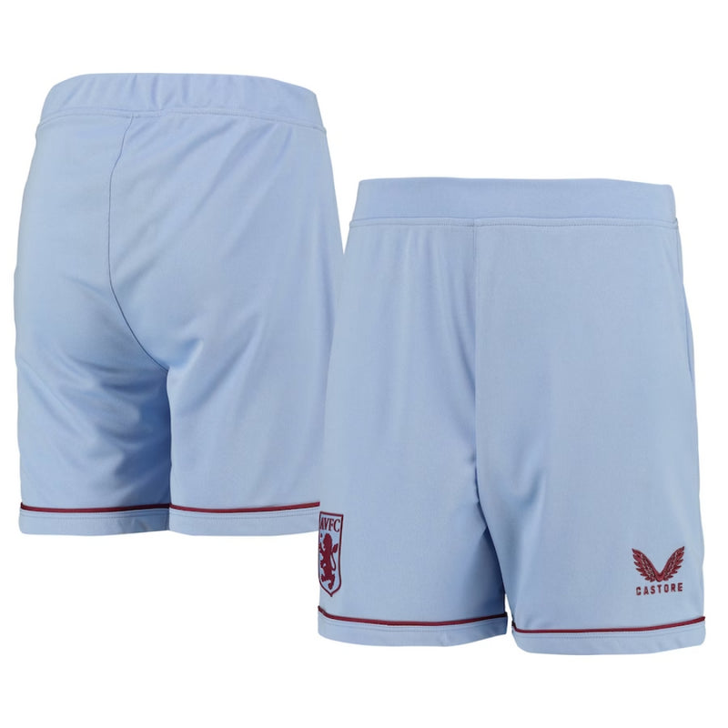 Aston Villa Football Shorts Castore Kid's Shorts