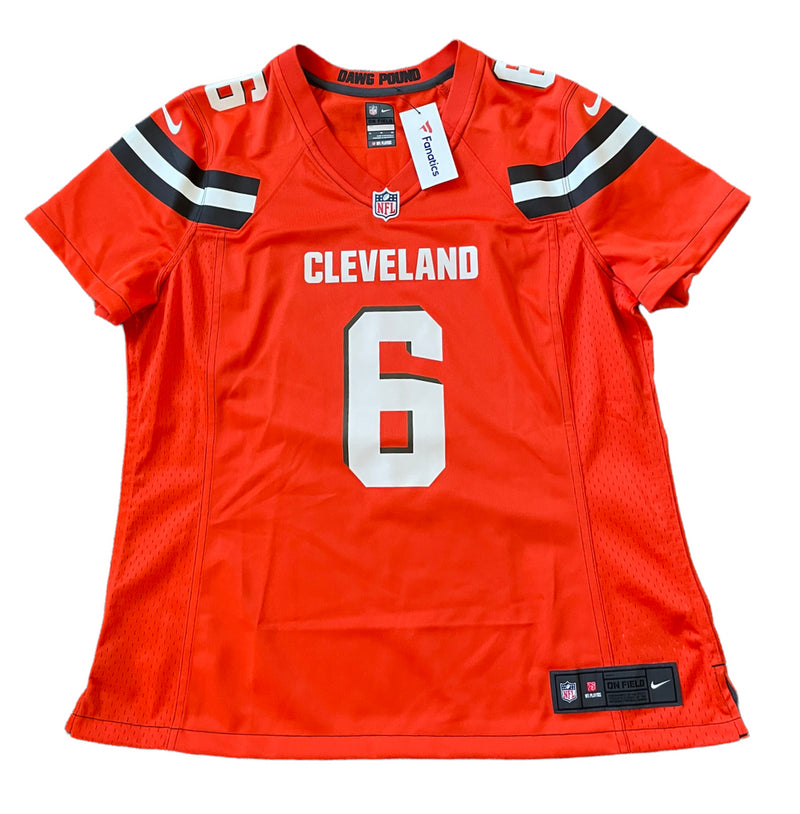 Cleveland Browns NFL Jersey Nike Women's Home Top - Mayfield 6