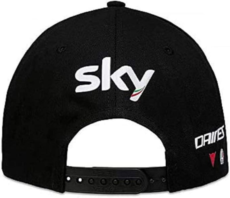 Valentino Rossi Black Cap Moto GP Team Sky VR46 Team Cap