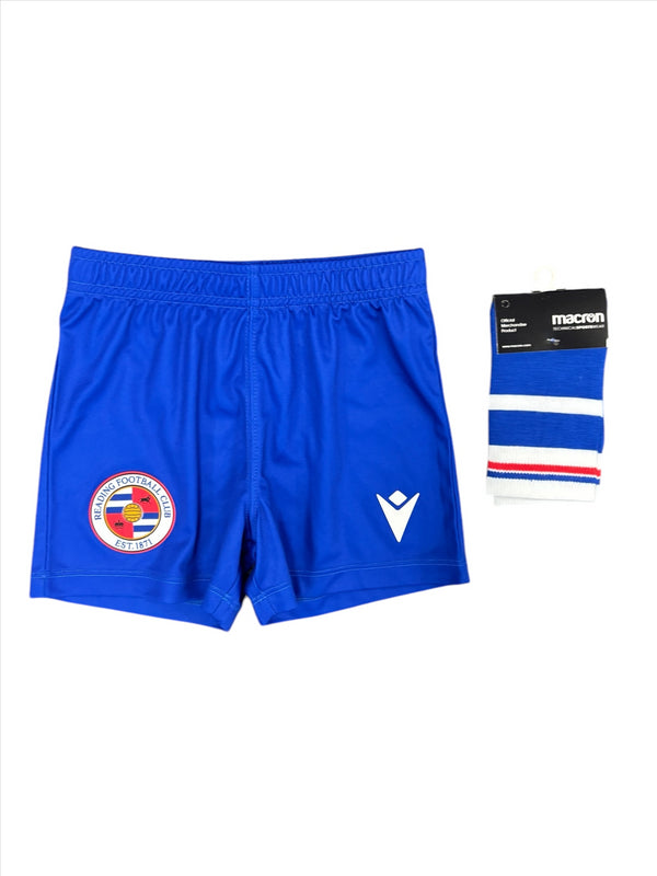 Reading Football Shorts & Socks Macron Baby Home Kit