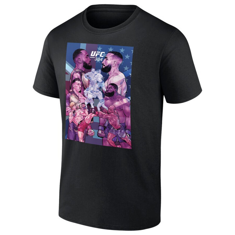 UFC 304 Men's T-Shirt Artist Series Black Top
