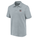 WWE Men's Polo Shirt Grey Primary Logo Polo Top