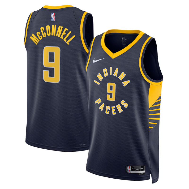 Indiana Pacers Men's Jersey NBA Nike Icon Jersey - McConnell 9