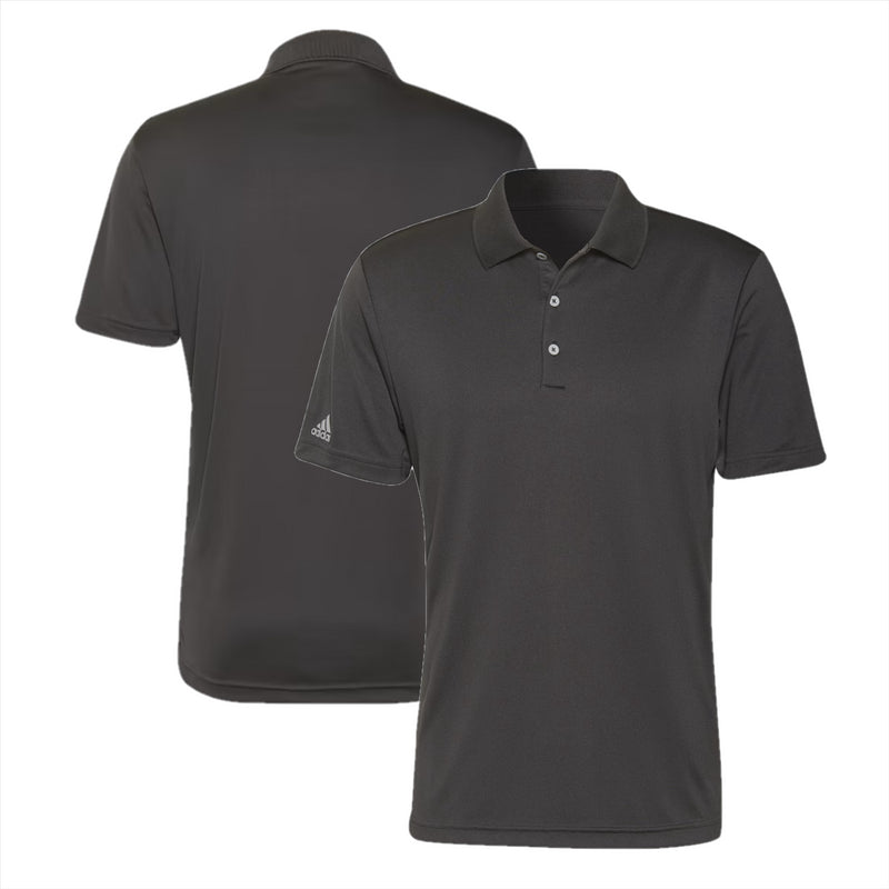 adidas Men's Polo Shirt Golf Performance Black Top