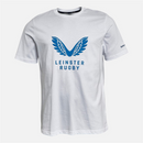 Leinster Rugby Castore T-Shirt Kid's White Logo Top