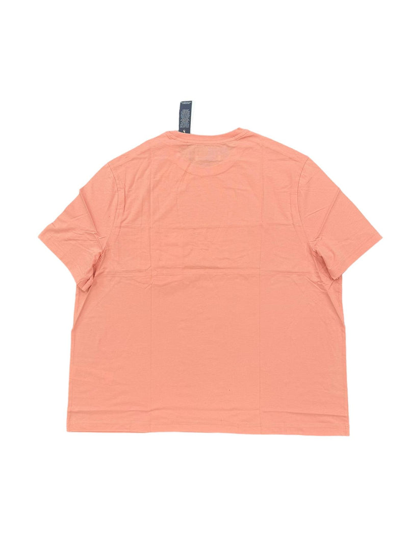 Original Penguin T-Shirt Men's Coral Almond Stripe T-Shirt