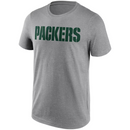 Green Bay Packers T-Shirt Men's NFL Grey Top