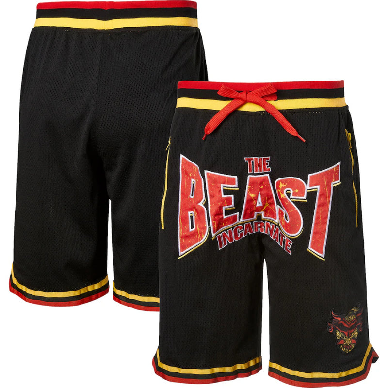 Brock Lesnar WWE Shorts Men's The Beast Incarnate Shorts
