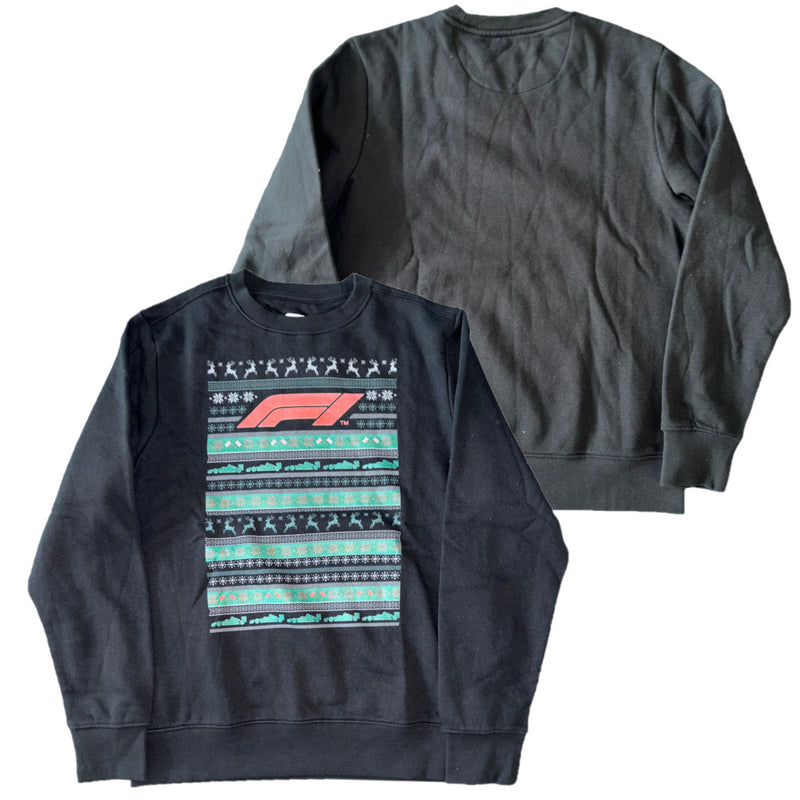 Formula 1 Men's Sweatshirt F1 Checkerboard Top