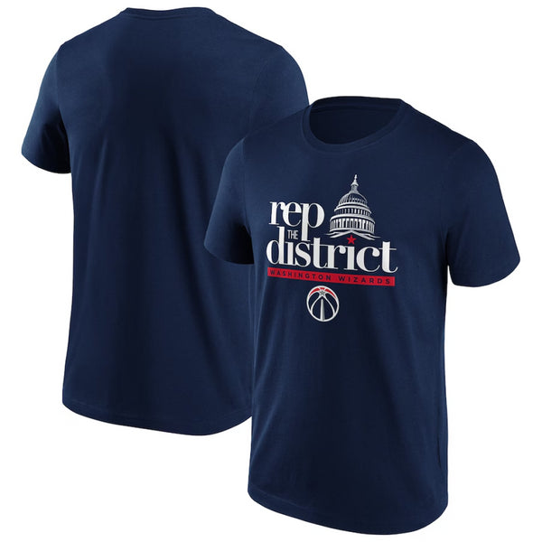 Washington Wizards NBA T-Shirt Men's Rep The District Top