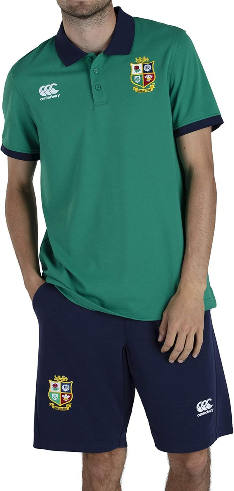 British & Irish Lions Shirt Men's Rugby Canterbury Home Nations Top