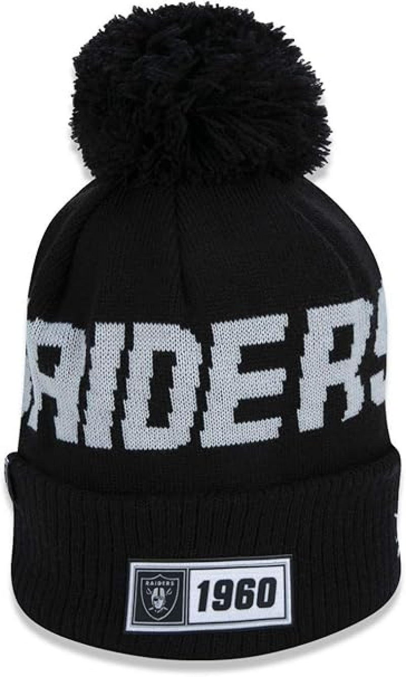 Las Vegas Raiders Beanie New Era NFL On Field Knit Hat