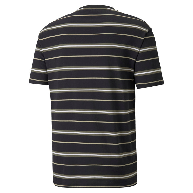 Puma Black Men's T-Shirt Modern Basic Short Sleeve T-Shirt