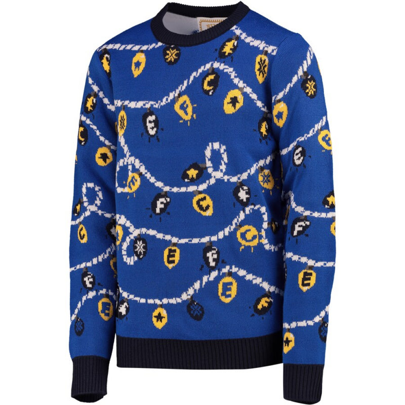Everton Kid's Christmas Jumper Football Lights Top