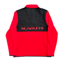 Scarlets Men's 1/4 Zip Castore Midlayer Rugby QZ Top