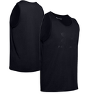 Under Armour Men's Vest Black Sportstyle Logo Tank Top