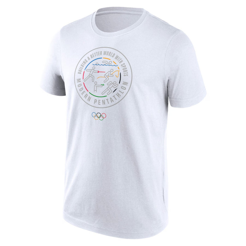 Olympics Men's Graphic T-Shirt Modern Pentathlon Pictogram Graphic Top