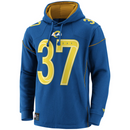 Los Angeles Rams Hoodie Men's NFL Blue Franchise Hoodie