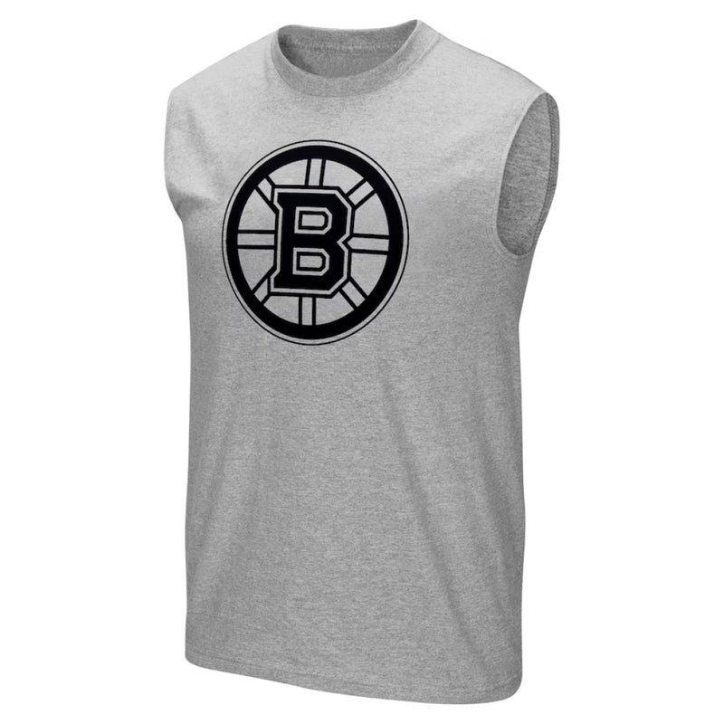 Boston Bruins Men's Vest NHL Mono Logo Graphic Tank Top