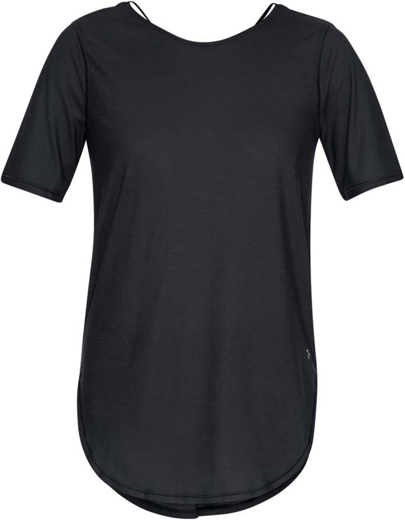 Under Armour Red T-Shirt Women's Sport Breathe SS Top
