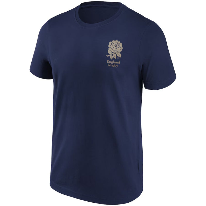 England Rugby Men's T-Shirt Mono Logo Graphic Top