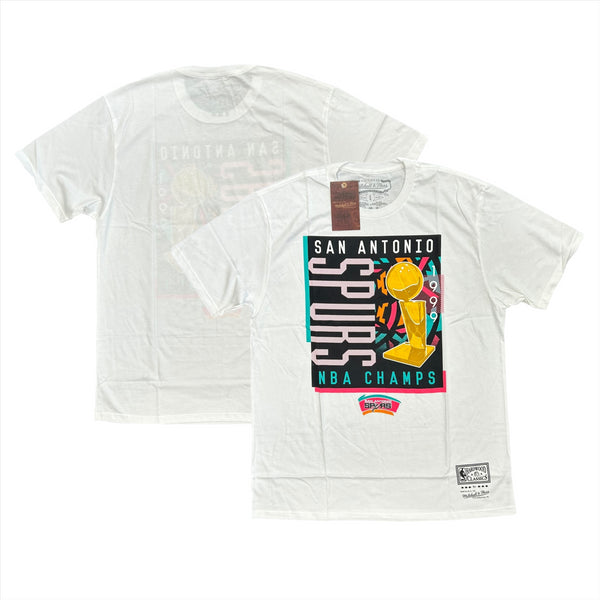 San Antonio Spurs T-Shirt Men's NBA Basketball 99 Confetti Top