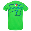 Franco Morbidelli MotoGP T-Shirt Men's Green VR46 21 Top