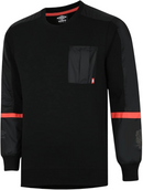 England Rugby Men's Sweatshirt Umbro Icon Black Top