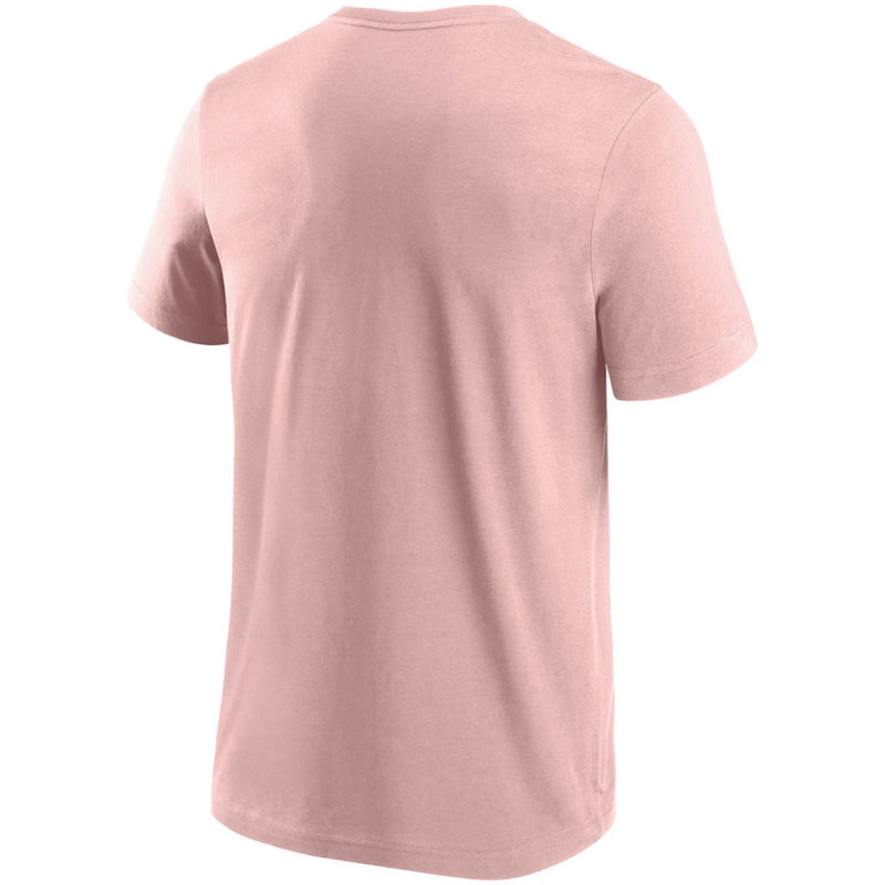 Reading Football Men's T-Shirt Mono Logo Graphic Pink Top