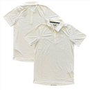 Castore Cricket Kid's Polo Cream Short Sleeve Tech Polo Shirt - New
