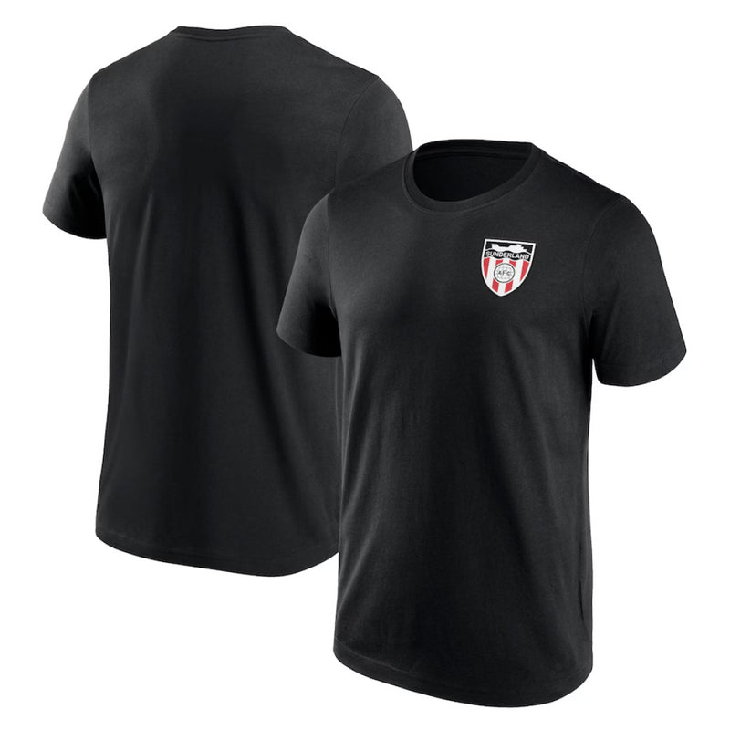 Sunderland Men's Graphic T-Shirt Retro Ship Crest Top