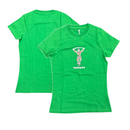 Harlequins Women's SS T-Shirt Castore Rugby Core Crest Top