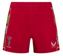 Kid's Harlequins Rugby Shorts Castore Third Red Shorts - New
