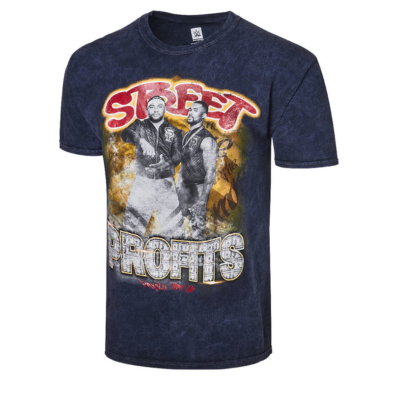 WWE Men's Graphic T-Shirt Street Profits Top