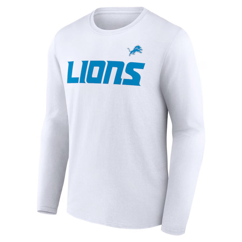 Detroit Lions Men's T-Shirt NFL Hometown HotShot Graphic LS Top