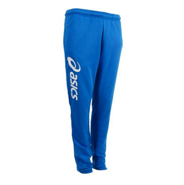 Asics Kid's Training Pants White/Blue Joggers