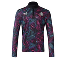 Newcastle United 1/4 Zip Men's Castore Stadium Print Top