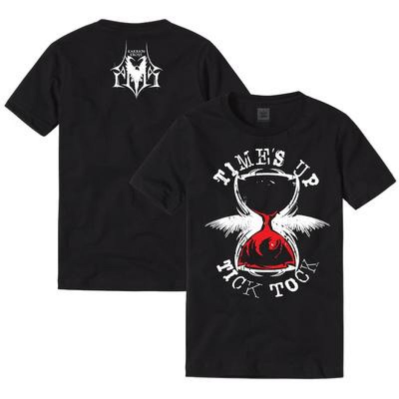 WWE Men's Graphic T-Shirt Karrion Kross Times Up Top