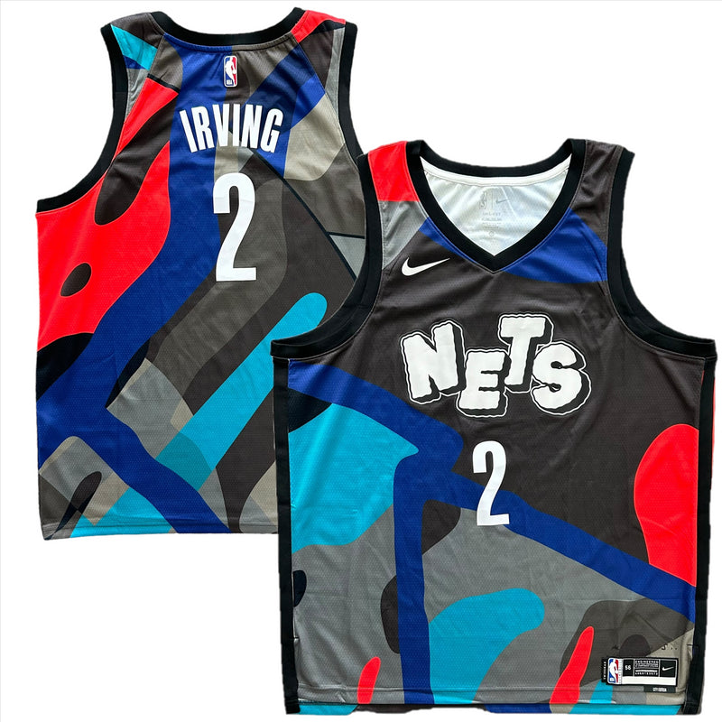 Brooklyn Nets Men's Jersey NBA Men's Nike City 23/24 - Irving 2