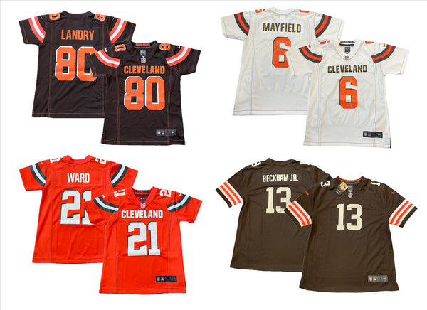 Cleveland Browns NFL Jersey Kid's Nike American Football Top