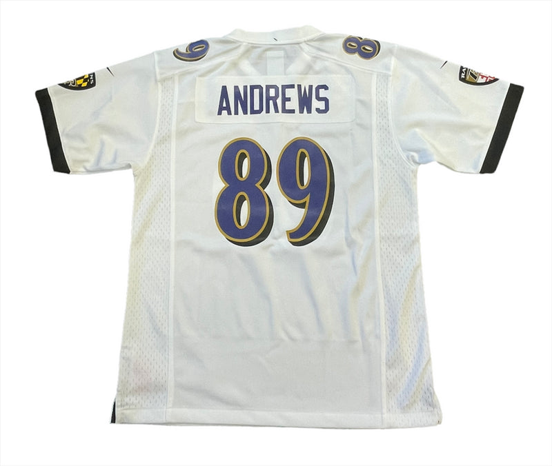 Baltimore Ravens NFL Jersey Kid's Nike Road Top - Andrews 89