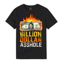 WWE Men's Graphic Top Mr McMahon Black Top