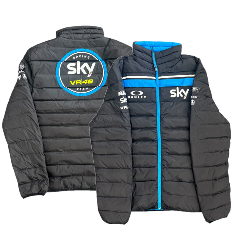 Team Sky Black Jacket Valentino Rossi Moto GP Coat